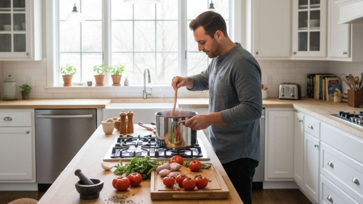 'AITA for allowing my BF to cook at my apartment?'