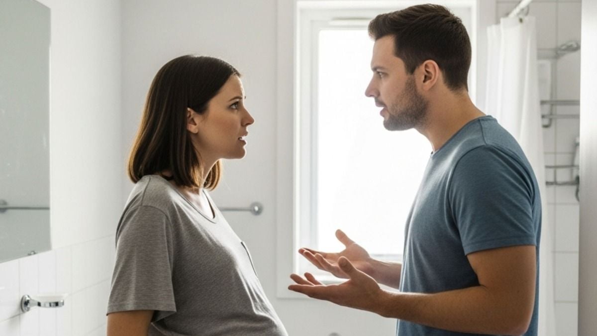 'AITA for banning guests from our bathroom?'