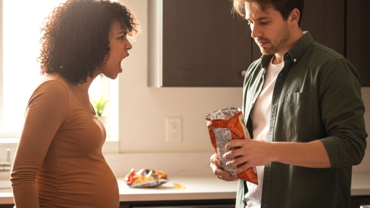 'AITA for blowing up at my husband because he keeps eating my emergency pregnancy snacks?'
