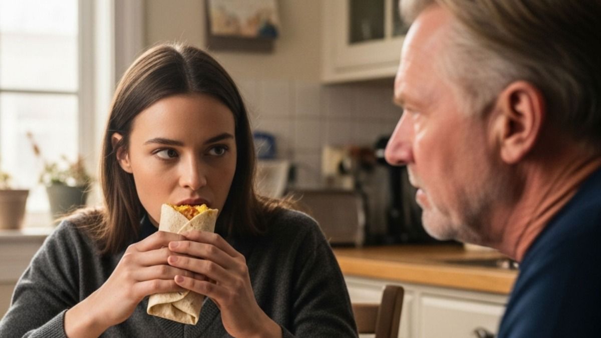 'AITA for eating my breakfast in front of my boyfriend's dad?' UPDATED 2X