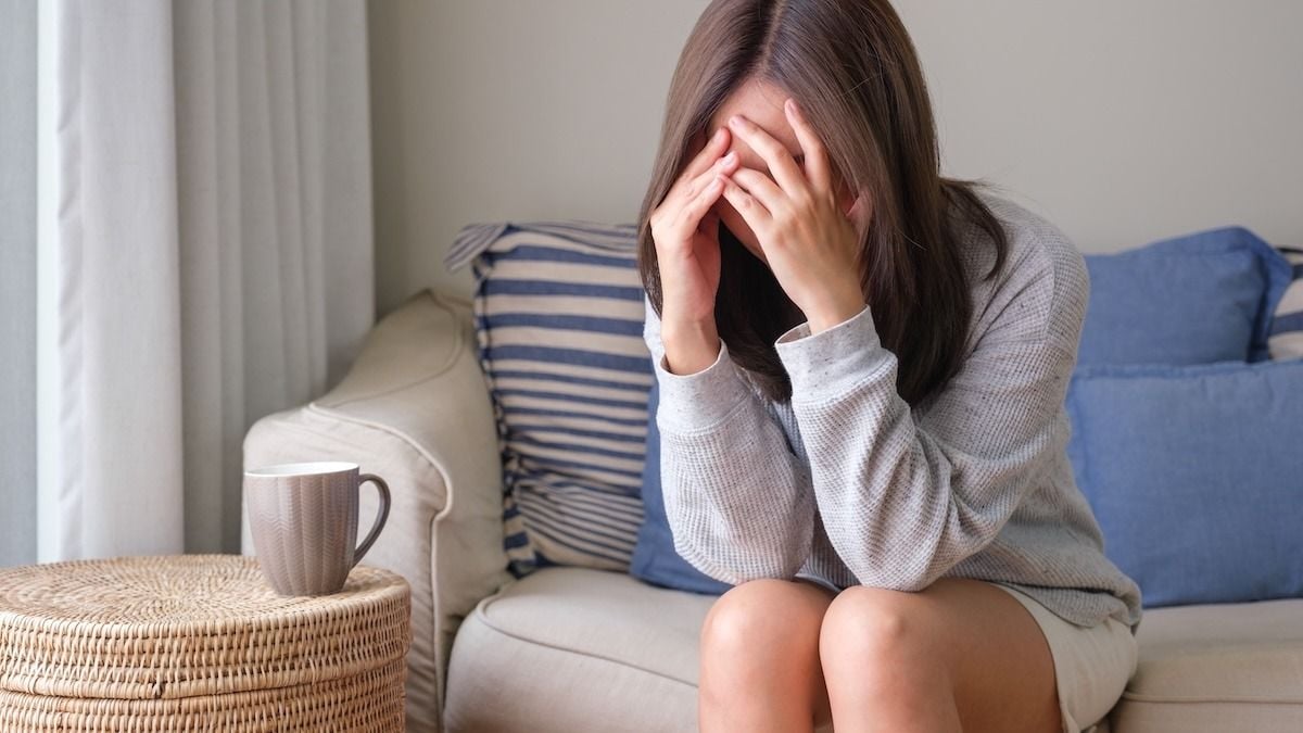 'AITA for not telling my husband I'm going to the bedroom to cry? I offended him.'