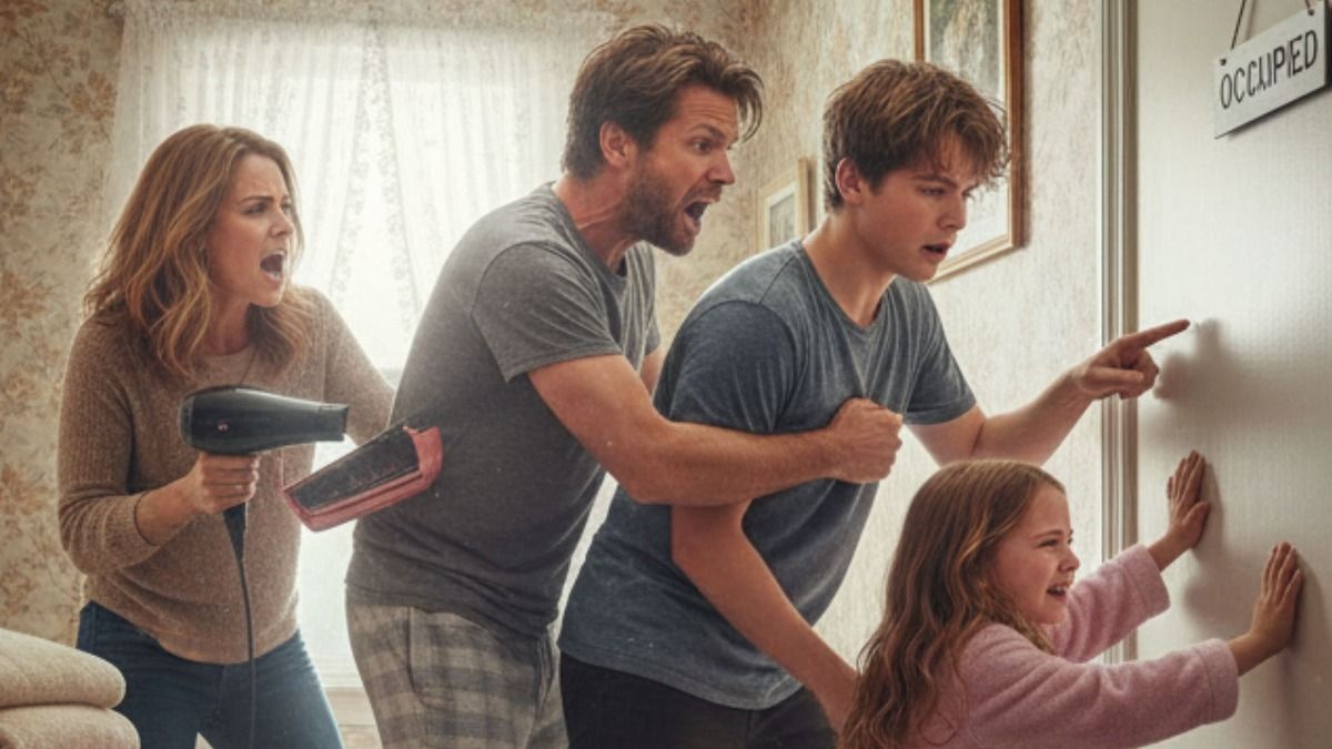 'AITA for taking a shower every day at 7:30am?'