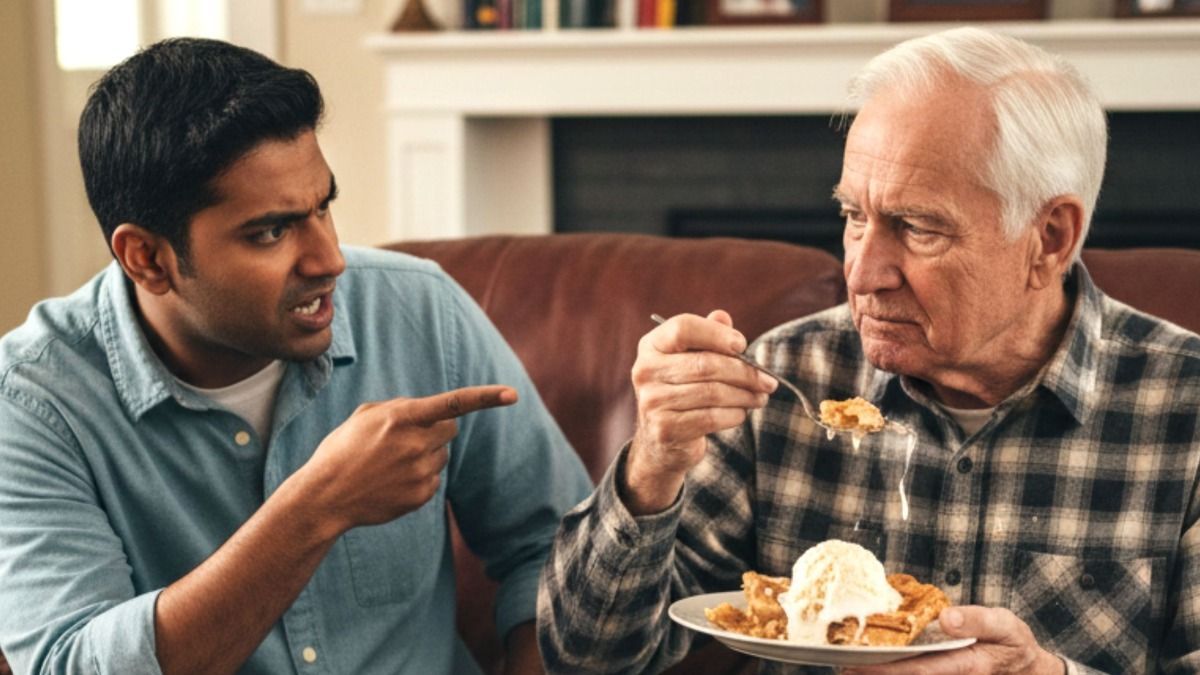 'AITA for telling my father-in-law to not ask my wife to serve him pie after she had surgery?