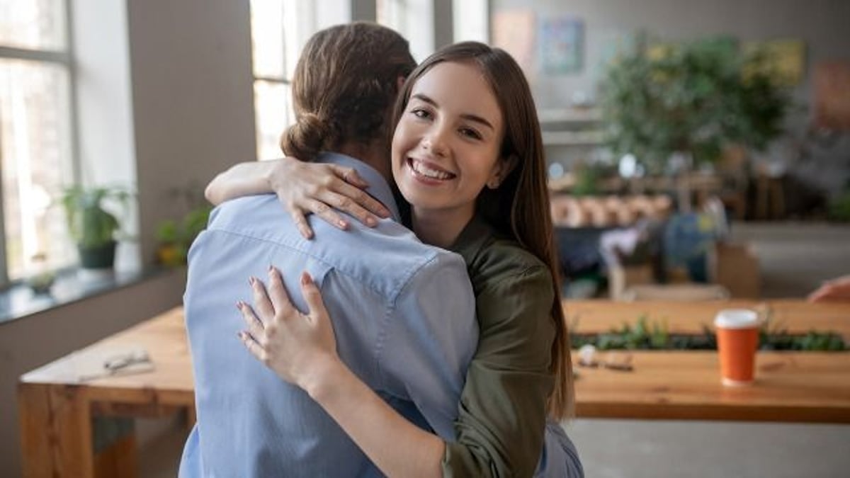 'AITA for firing an intern because she wouldn't stop hugging people?'