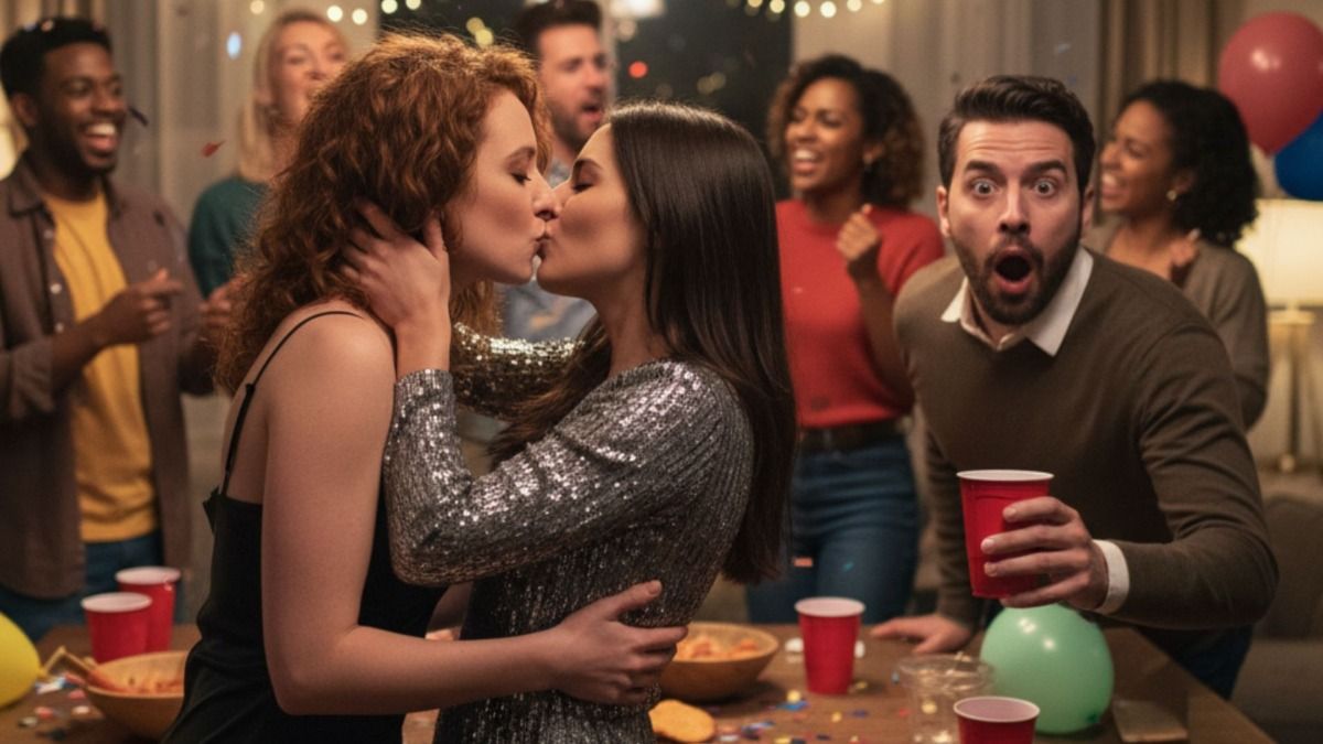 'AITA for breaking up with my girlfriend of 3 years because she kissed a woman?"