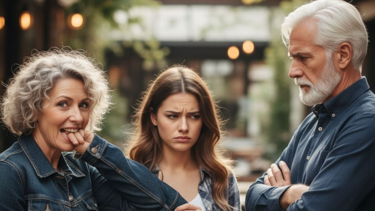 'AITA for calling my wife entitled and not standing up for her when my mom's boyfriend yelled at her?'