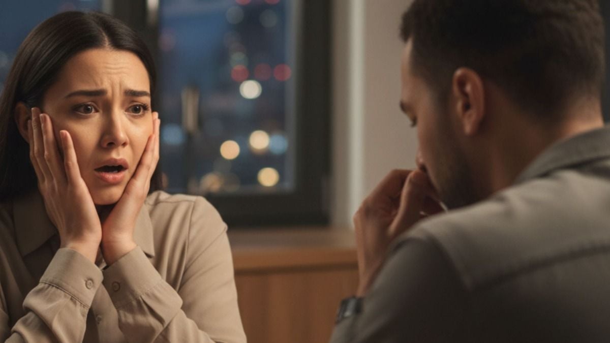 'I went to confess to my husband something I did. His confession was way worse."