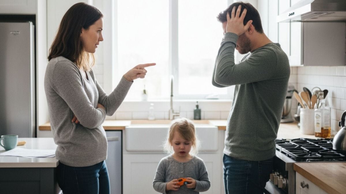 'AITA for criticizing the way my husband tried to get my daughter to eat in front of her?'