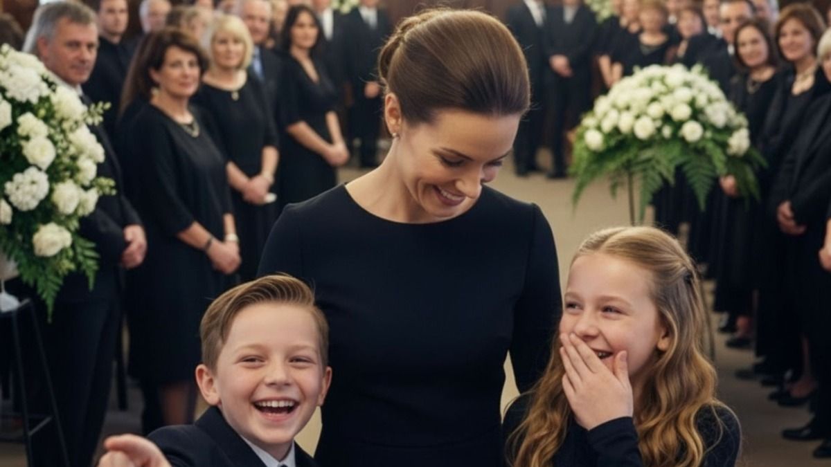 'AITA for cursing out a woman for not controlling her kids at my mom's wake?'