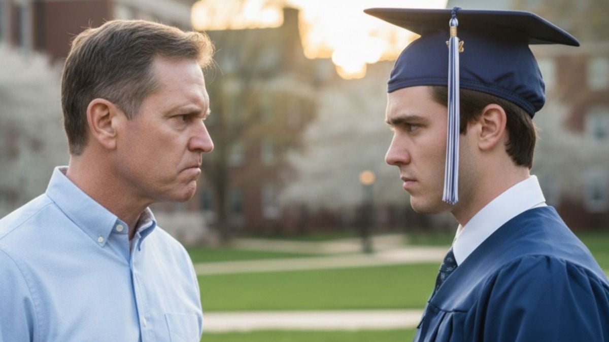 'AITA for not accepting my dad lashing out at me because I didn't honor his late wife when I graduated?'