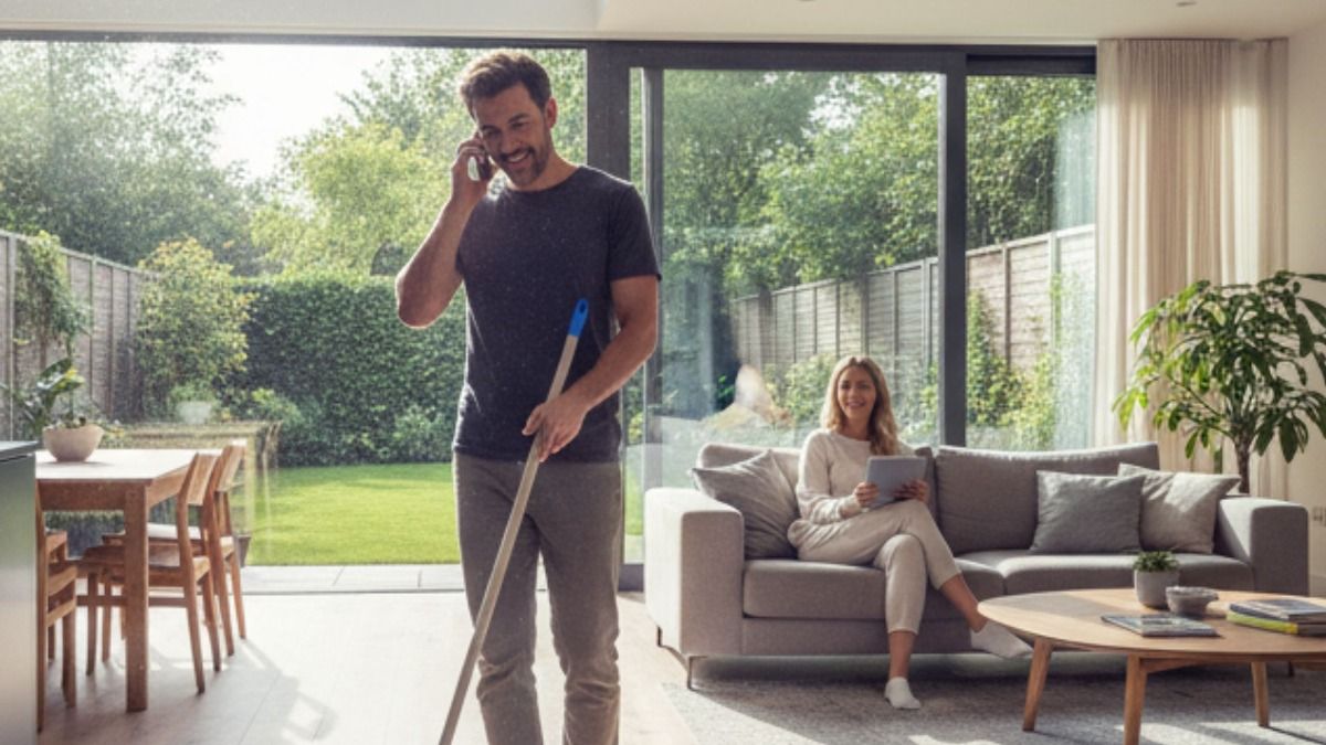 'AITA for demanding my husband mop the floors?'