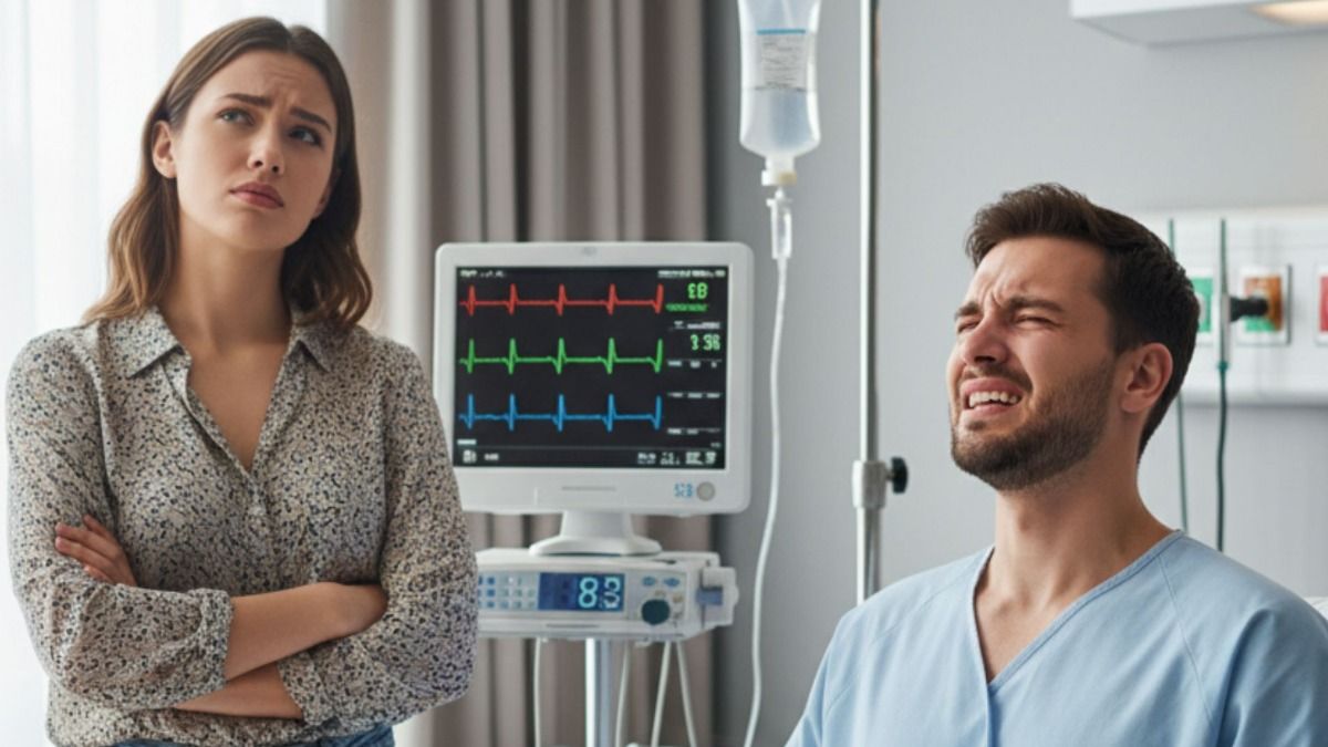 'Dumping her for failing to believe me about being sick?' UPDATED