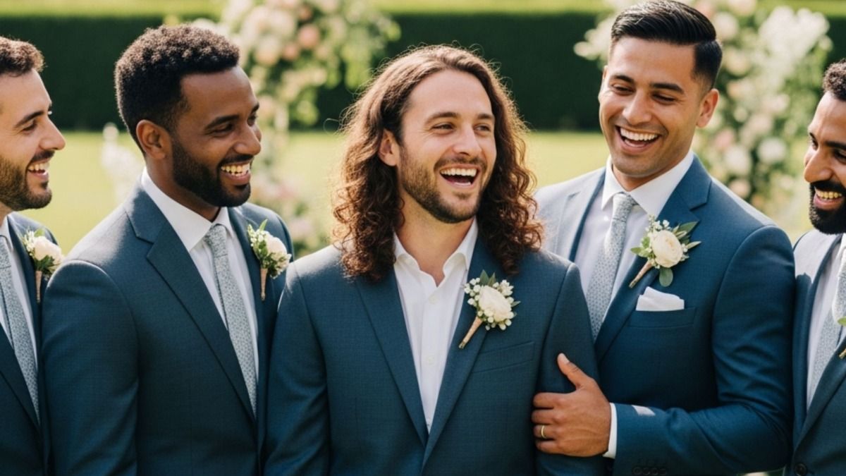 'AITA for having long hair at my friend's wedding?'