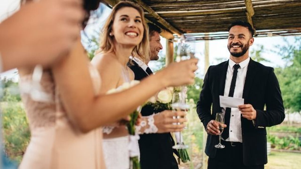 'AITA for leaving my own wedding early because the best man's proposed to his GF?'