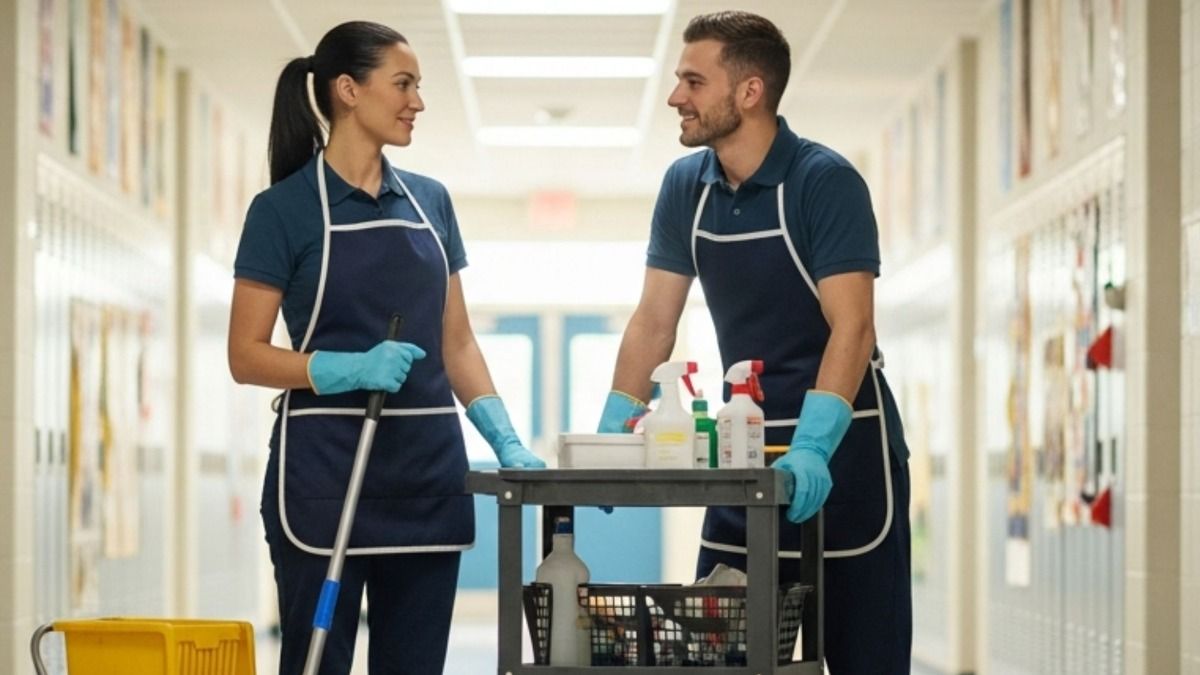 High school custodian implies coworker is 'irresponsible.' AITA?
