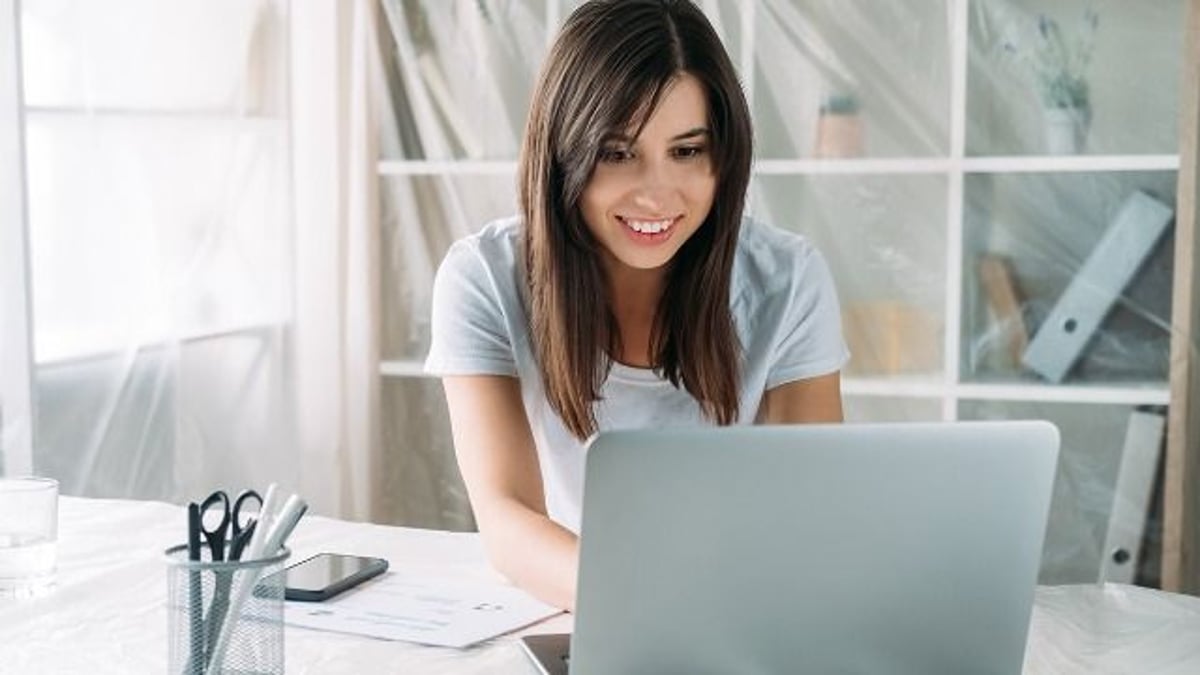 Man demands money from wife for home office use; she says, 'He won't get a penny.'