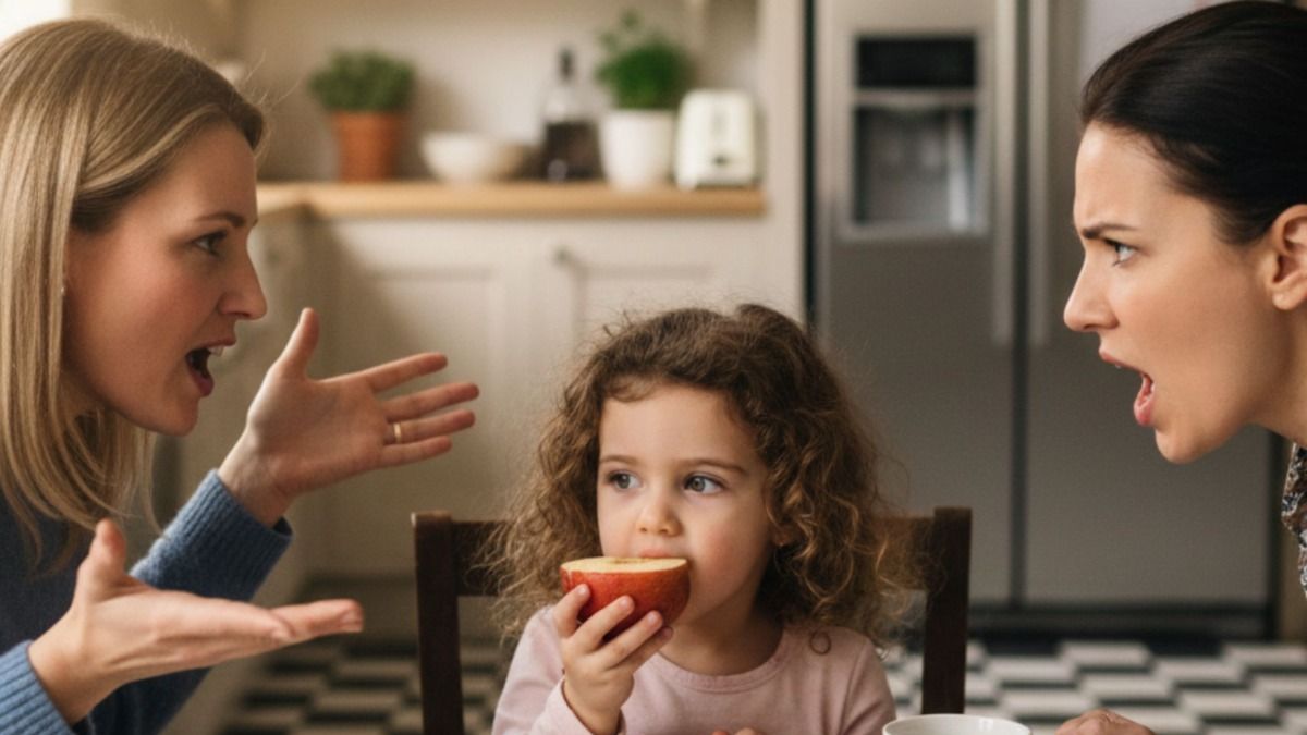 'AITA for feeding my niece an apple before she goes to bed because she was hungry?'