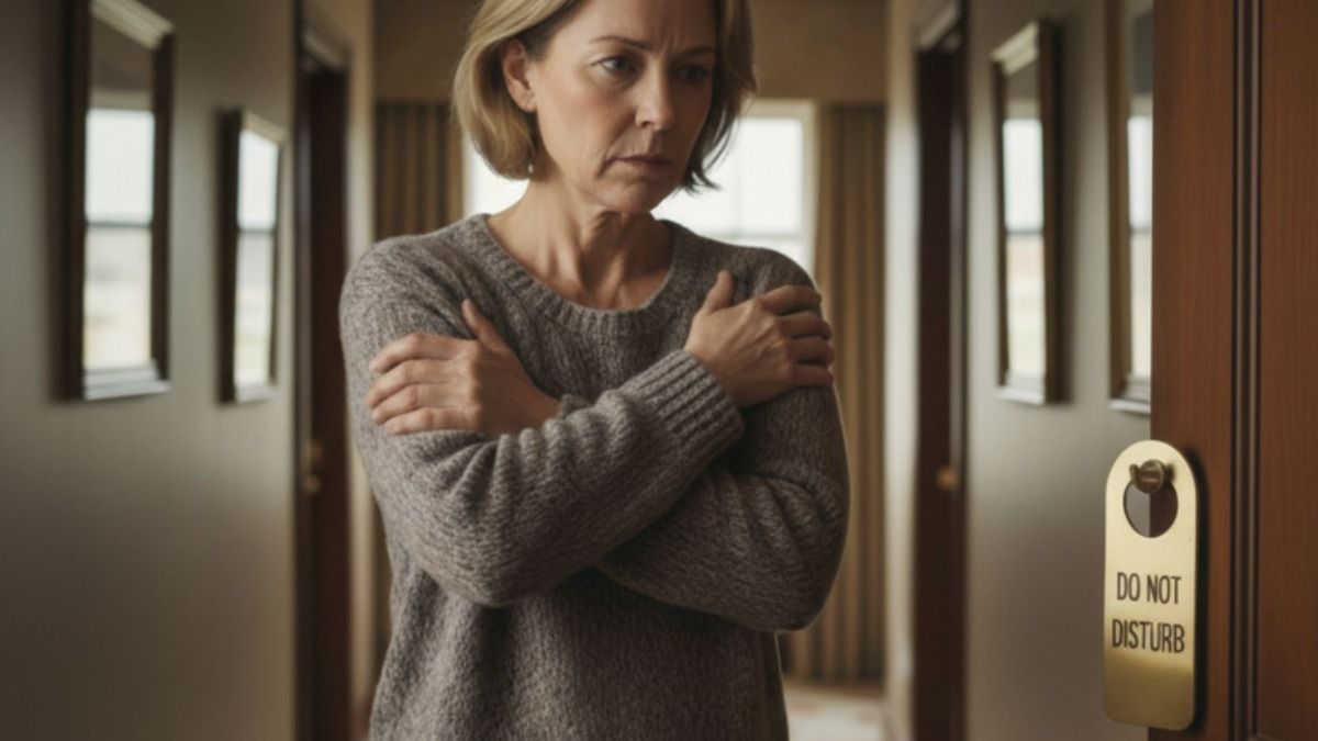 'AITA for putting on a 'Do Not Disturb' sign at my door so my mother wouldn't bother me?'