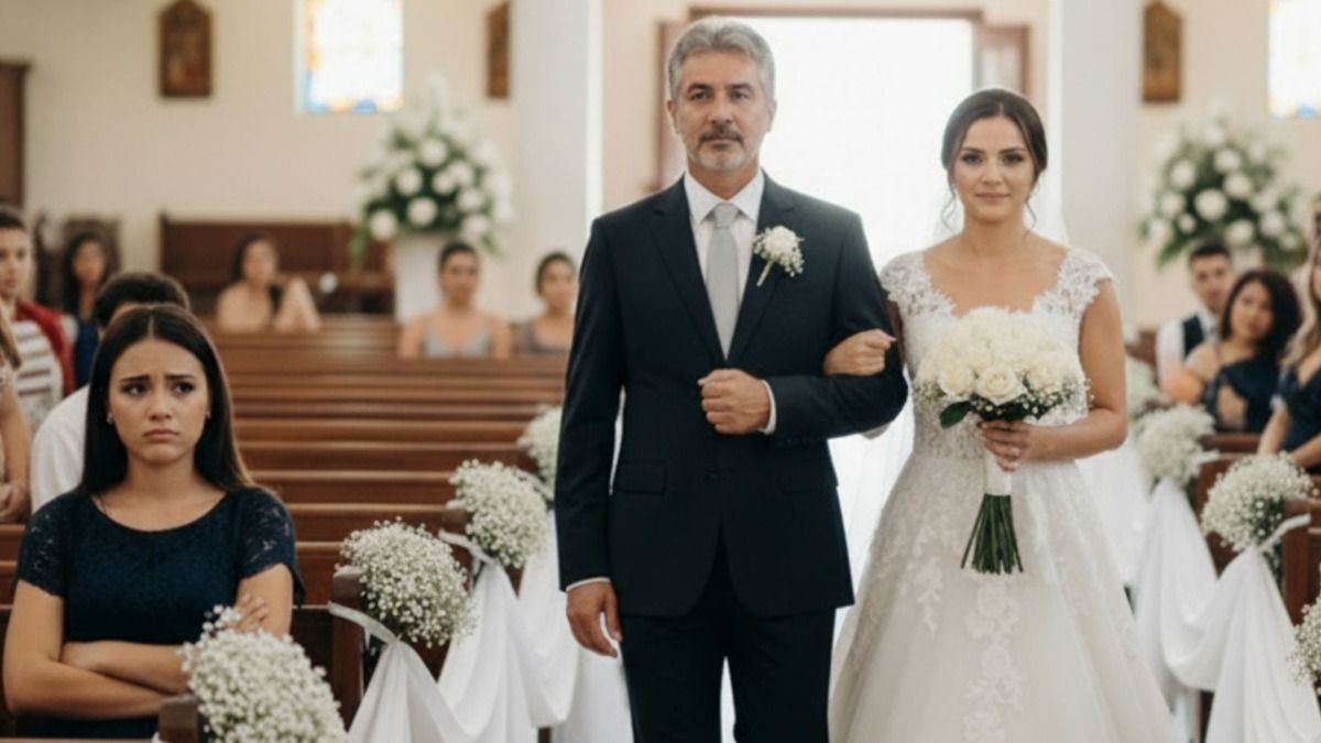 'AITA for walking my daughter down the aisle despite her sister protesting it?'