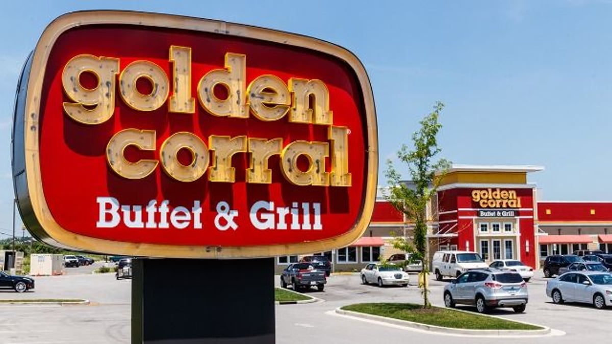 Wife says it's 'below husband's status' to have his birthday dinner at Golden Corral.