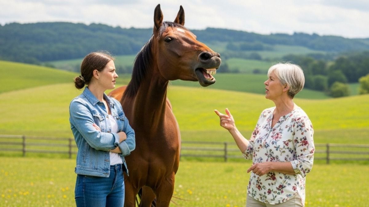 'AITA for kicking my mentally ill mom off of my property over my rescue horse?'