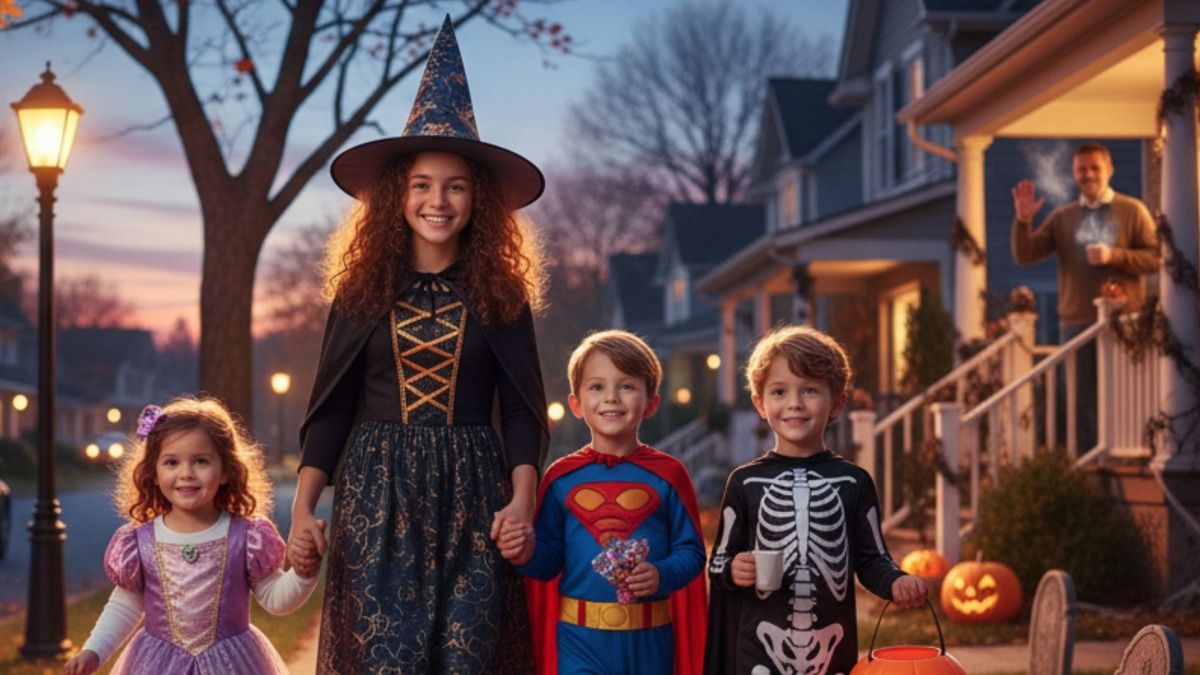 'AITA for letting my oldest daughter take the kids trick or treating so I could sleep?'