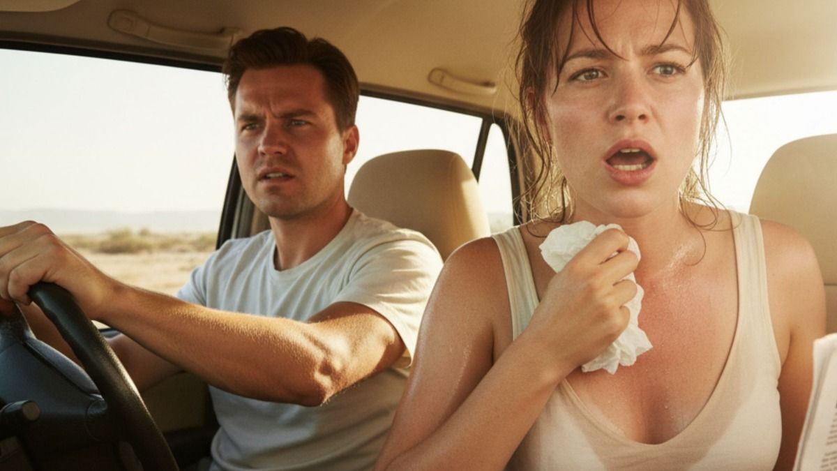 'AITA for being mad my husband refused to turn on AC and made me suffer in a hot car?'