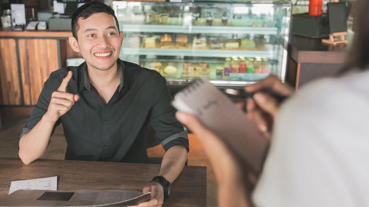 Man keeps visiting his birth mom at work but she doesn't know he's her son. UPDATED