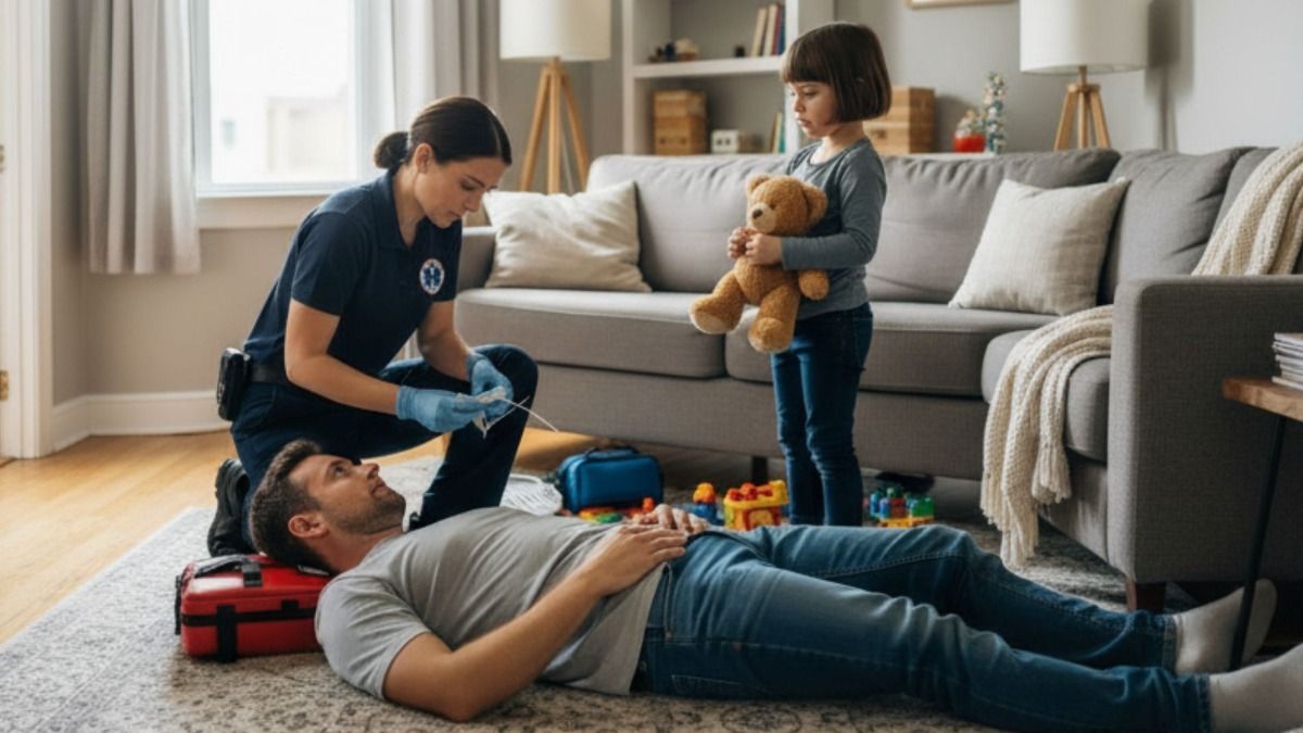 'My 4-year-old daughter saved my life yesterday...' UPDATED