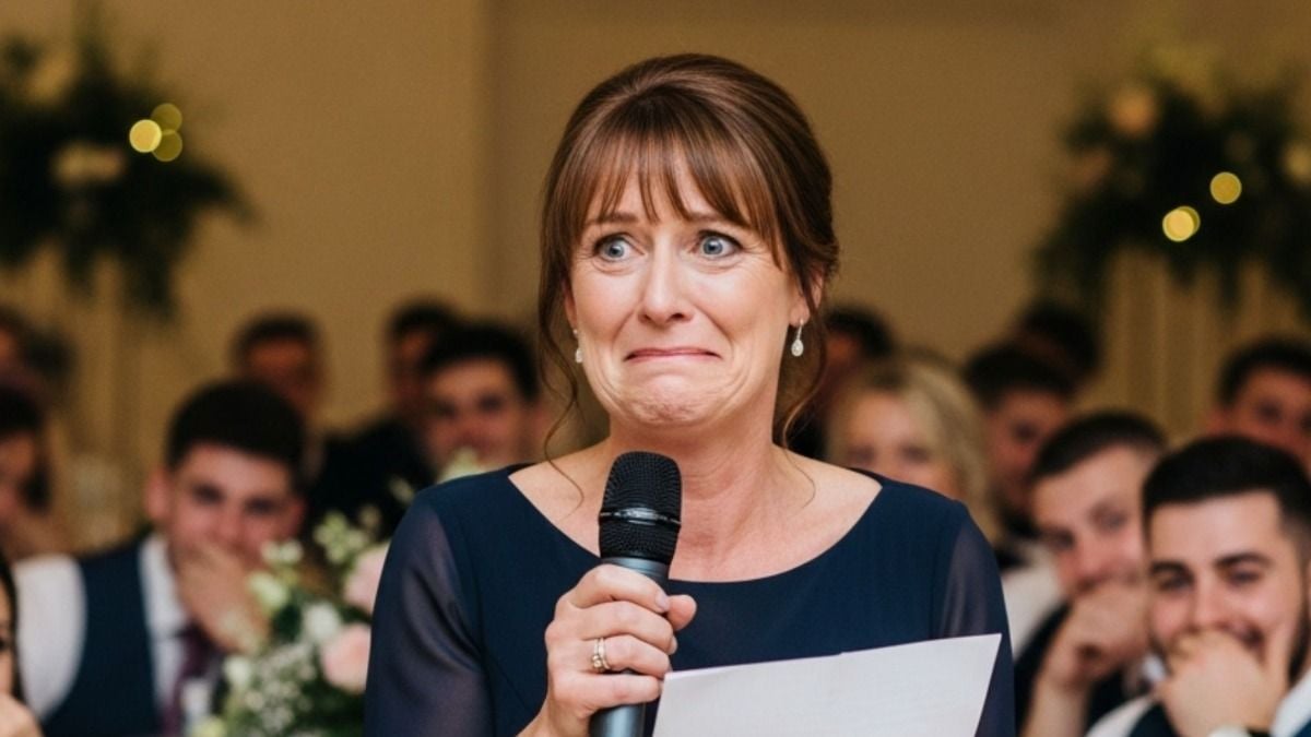 'My mother's speech completely embarrassed me at my wedding...'