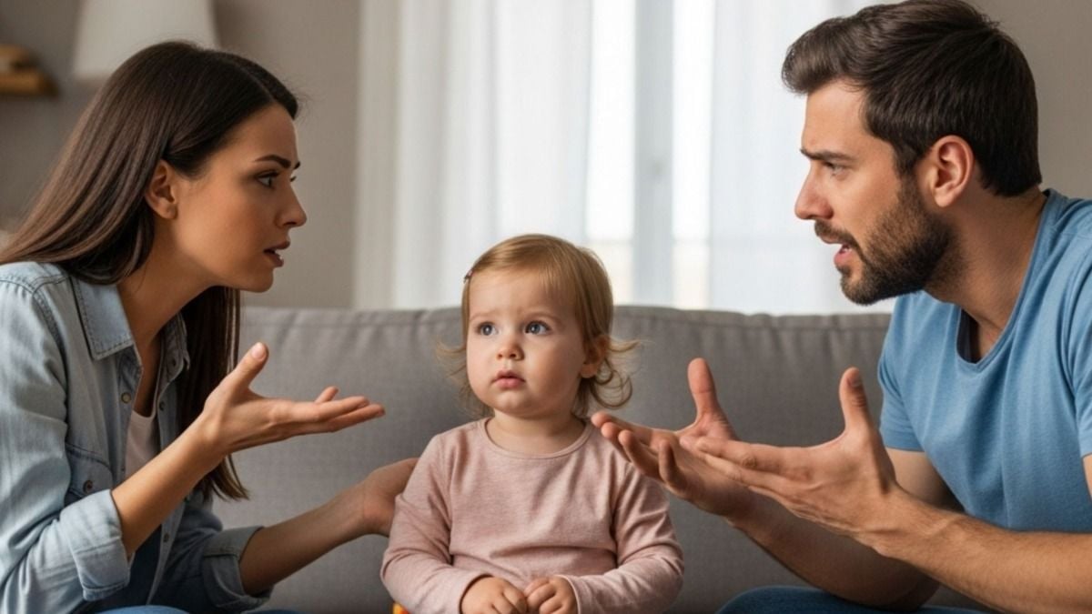 'AITA? My wife is upset that I can't keep our toddler away from her.'