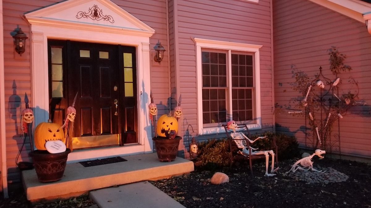 Neighbor shamed on Nextdoor for 'horrifying' Halloween decor. 'I'm not a depraved psychopath.' AITA?