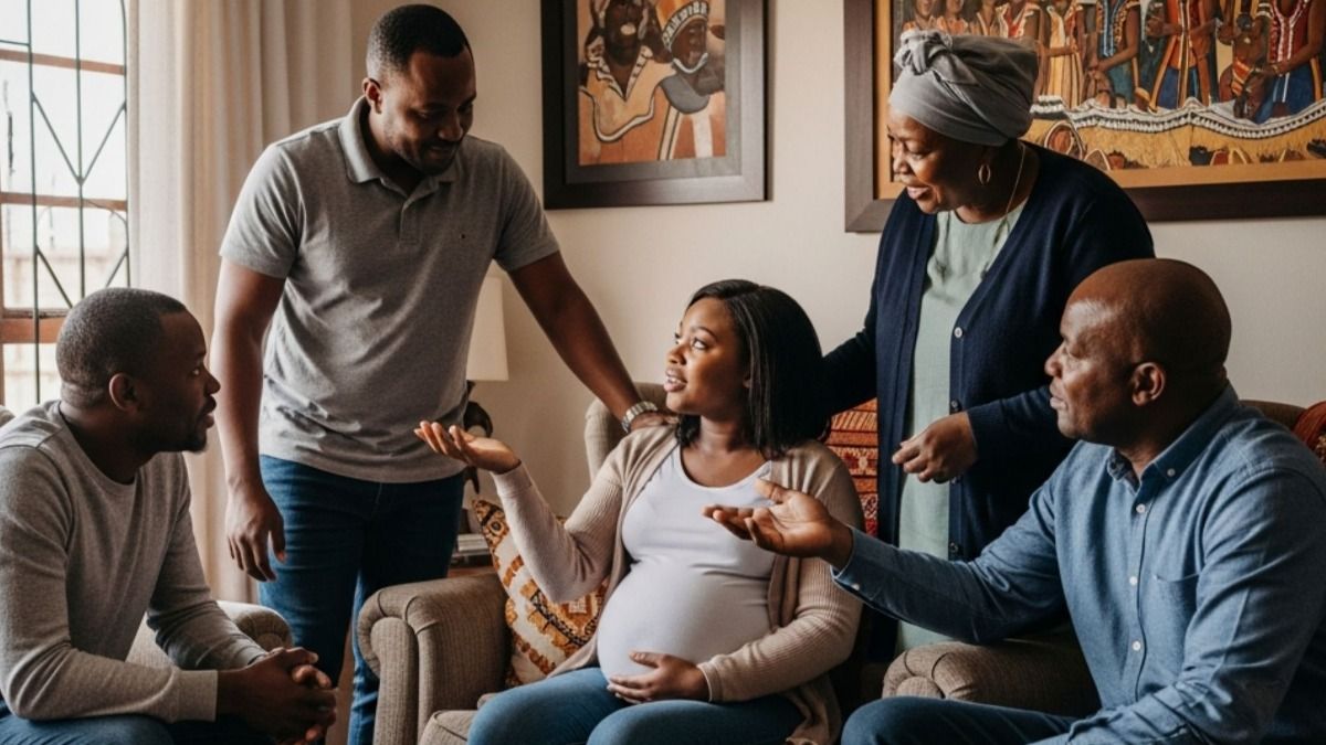 'AITA for not allowing my fiancé's family dictate my baby's life before it's even born?'