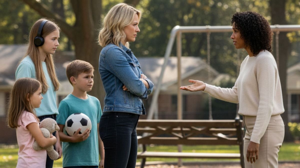 'AITA for not setting up play dates with my children and their father‘s widow?'