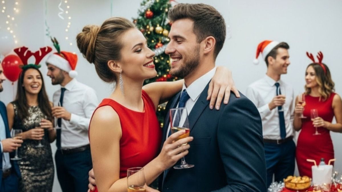 'Office flirt hugged a married man at the Christmas party and caused a row. Am I overreacting?'