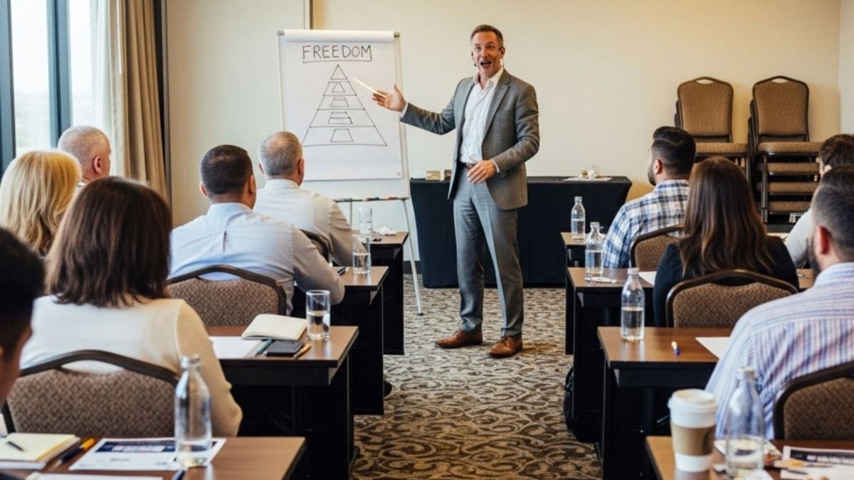 'A pyramid scheme scammer who tried to exploit me ended up paying in the end. Sweet revenge.'