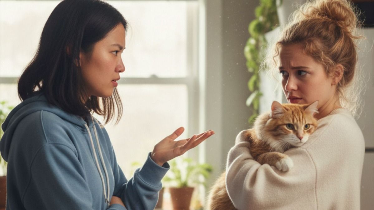 'AITA for refusing to let my roommate's 'emotional support' cat live with us?' UPDATED