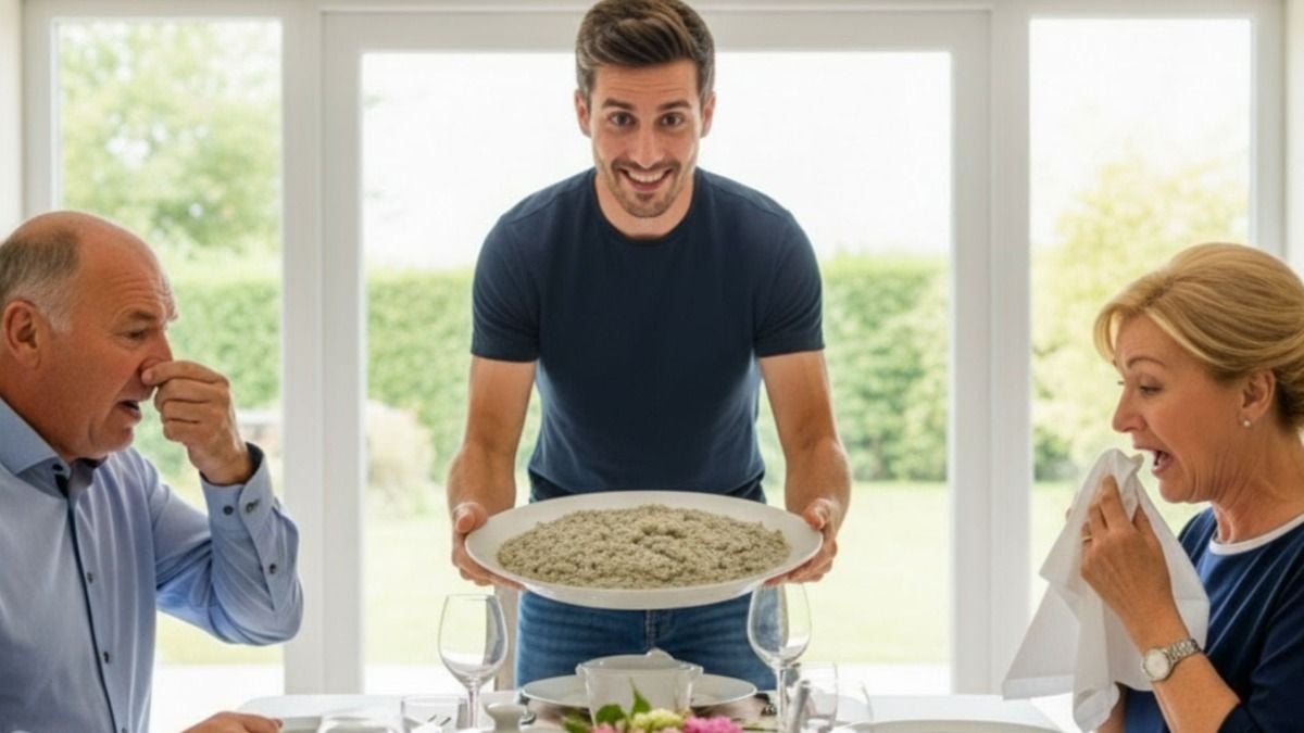 'AITA for saving up all the food my wife thinks is fine for me to eat for when her family came to visit?'