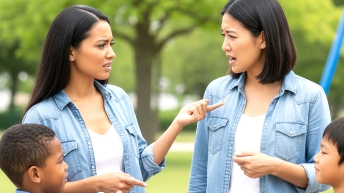 'AITA if I shut down my friend when she wanted to talk about our kids not getting along?'