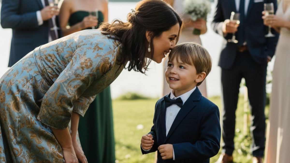 Sister-in-law 'outs' pregnant bride on her wedding day.