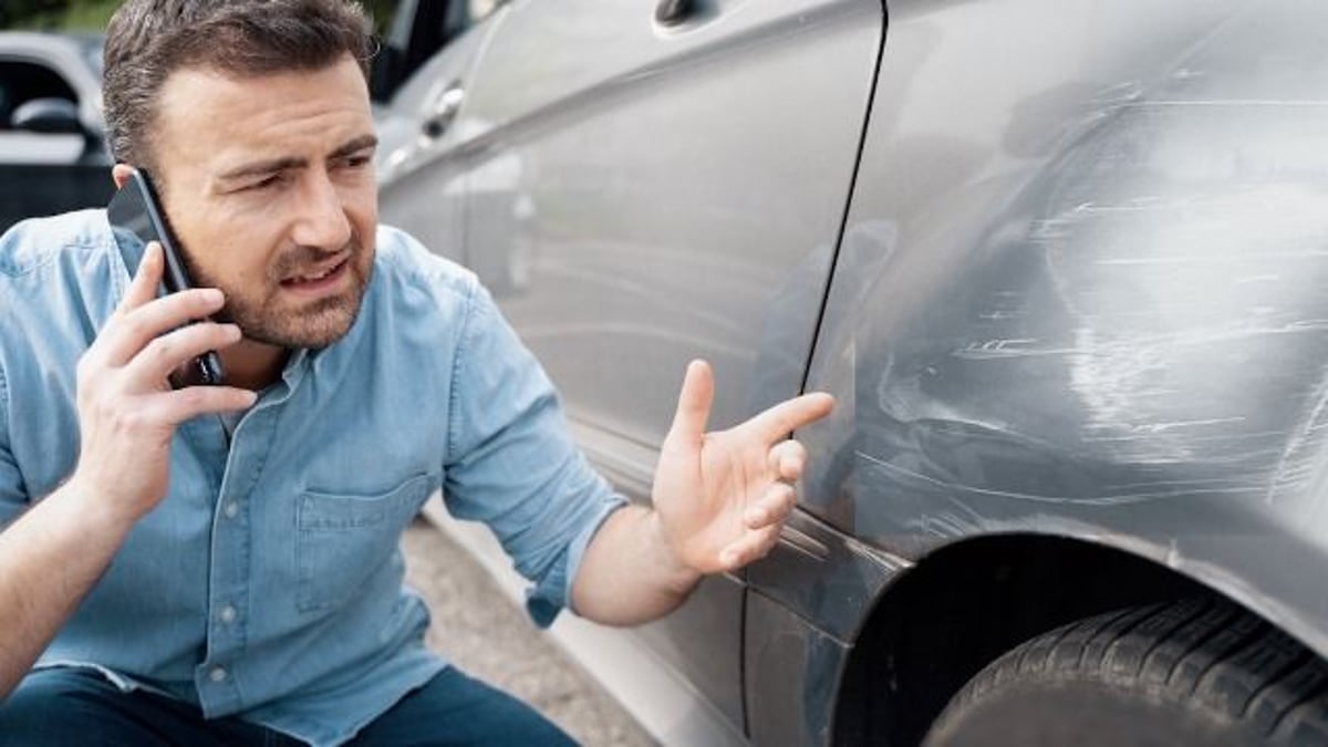 Man 'checks out' after stepdaughter damages his car; wife says 'you're not the dad.'