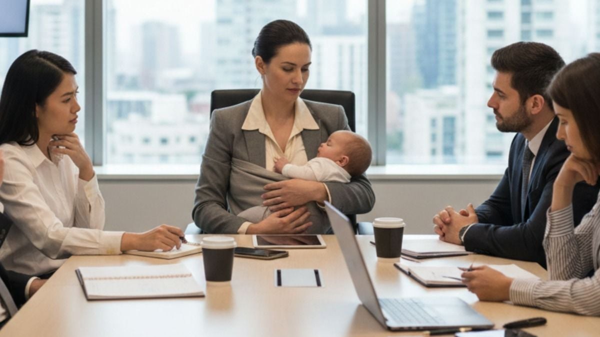 'AITA for telling my coworker she can’t bring her baby to our team meetings anymore?'