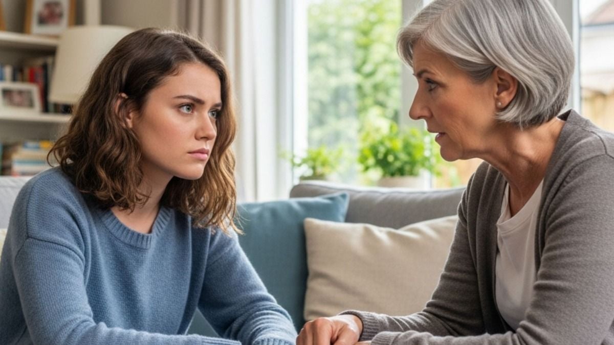 'AITA for upsetting my mom because I told her she has two families?'