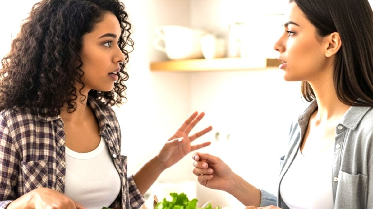 'AITA for using my roommate's groceries and giving her money to replace them?'