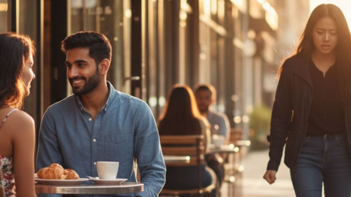 'AITA for walking out on my date after he introduced his 'best friend'... his ex?'