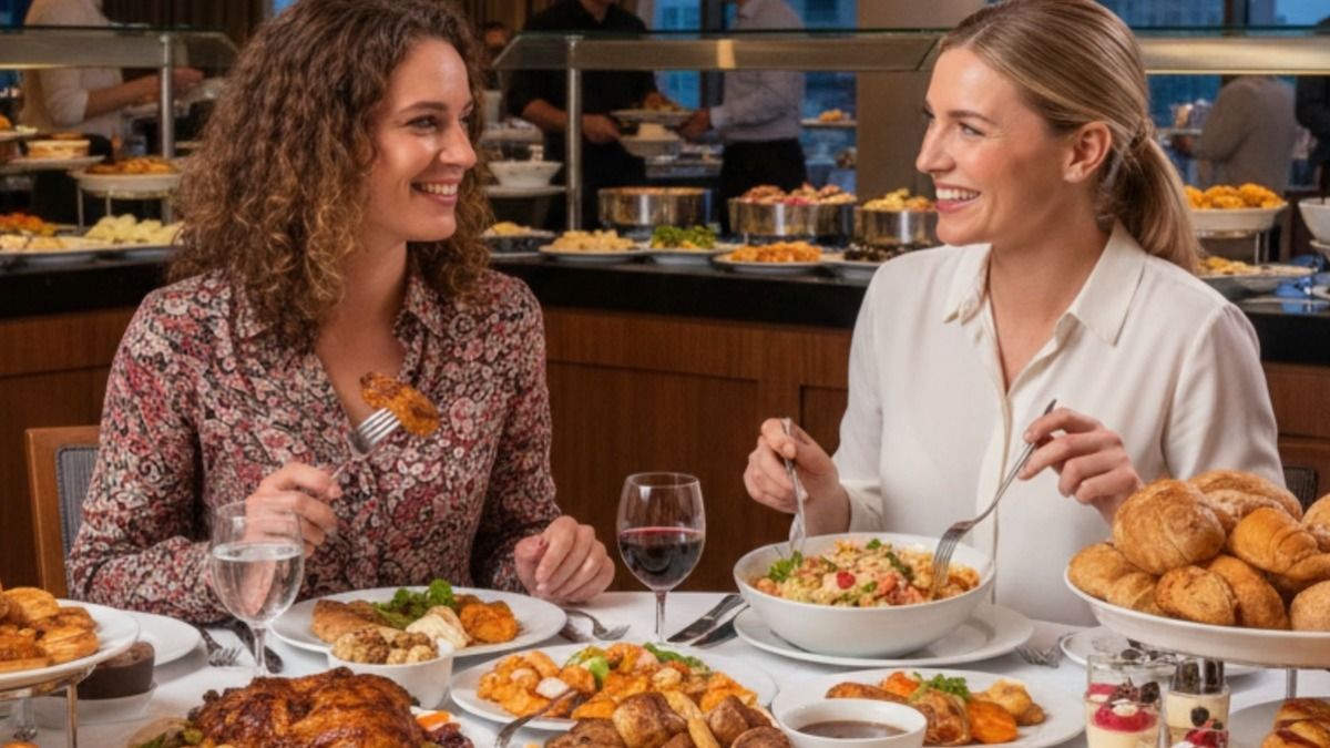 'AITA for wanting to go out to a buffet with my friend?'