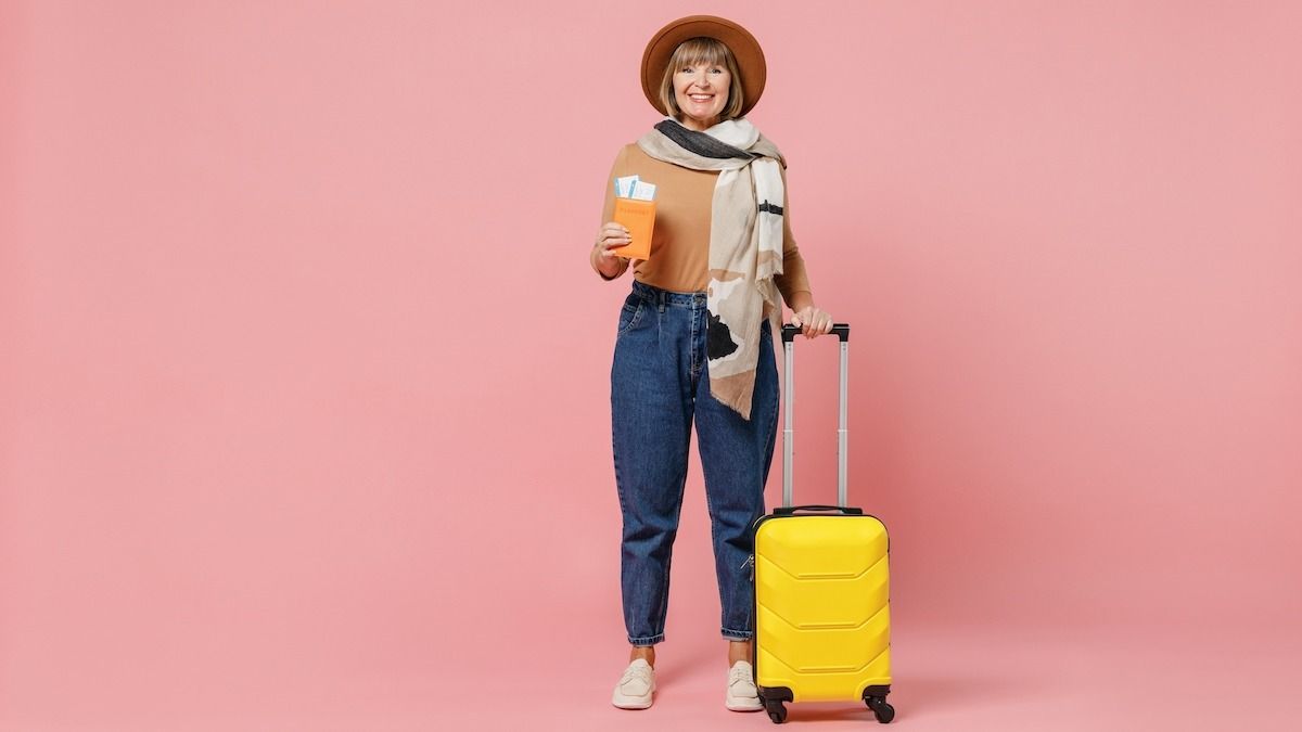 Wife walks out of the airport when she sees MIL standing there with luggage. AITA?