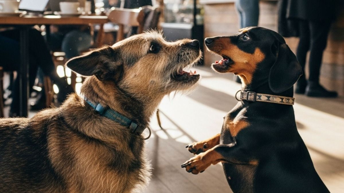 Woman refuses to leave coffee shop after her dog 'causes a problem.' AITA?