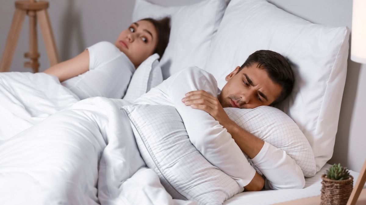 Woman refuses to let mechanic husband sleep in bed when he hasn't showered. AITA? UPDATED