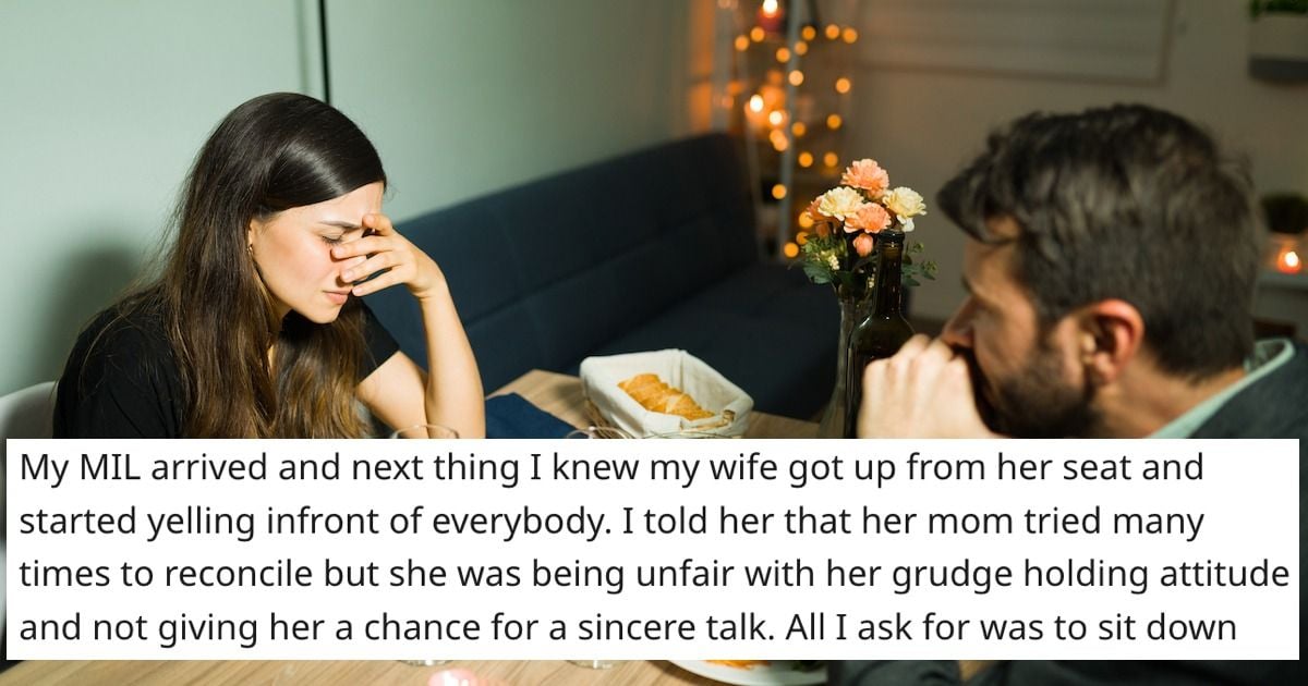 'AITA for being mad at my wife for causing a scene at the restaurant?'